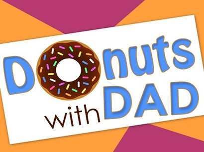  Donuts with Dad Button
